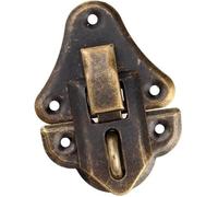Ganci decorativi, 5 pezzi, 25 x 20 mm, bronzo anticato/oro, guarnizioni in metallo, One color, One size