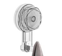 Ganci di aspirazione per finestre | Gancio da parete girevole senza forature, ganci per doccia con aspirazione stabile per bagno, cantina, cucina, armadio e camera da letto