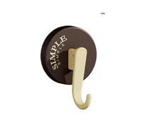 Ganci di aspirazione per porte con potente impugnatura sottovuoto 2 pacchetti di ganci per cucina/bagno con superba aspirazione