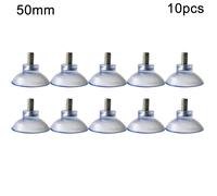 Ganci di aspirazione trasparenti con viti M8 set di 10 attacchi sicuri e facili