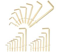 Ganci Di Ferro Attaccaglie Per Quadri Viti Auto-toccanti Mini Appendere