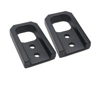 Ganci di traino per auto da 2 pezzi adatti per Tacoma 2024-2026 Sostituzione anteriore multifunzionale resistente nero