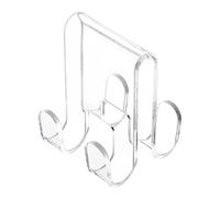 Ganci Doccia In Acrilico Sopra La Porta Appendiabiti Poco Ingombrante Per Asciugamani, Ganci Portasciugamani Compatti, Portasciugamani Da Bagno Per Appendere Asciugamani, Accappatoi