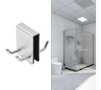 Ganci doccia protettivi con cuscinetto in spugna per mantenere la porta della do