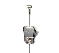 Ganci e corde per appendere i quadri - cobra + cavo d'acciaio 150 cm + gancio zipper - Senza Forare