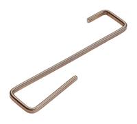 GANCI FERMACOPPO A "S" PIATTINA INOX 90X25 PER L'ANCORAGGIO DI COPPI 700PZ