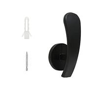 Ganci fermatenda a parete gancio decorativo finestra per tende supporto in metallo accessori da cucina bagno porta tenda da doccia per il- bastone trasparente senza vite montato porta della fattoria