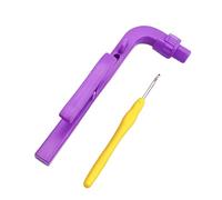 Ganci | Forniture Versatili Per Il Libero Creativo | Guida Di Filo Porta Dita Strumento Di Gancio,Per Professionisti, Maglieria, Principianti, Rilassamento, Corsi D'Arte, Libero, Viaggi