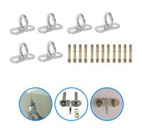 Ganci in ferro resistenti con placche da soffitto per ferramenta marina e uso do