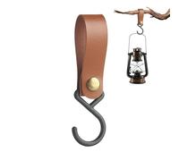 Ganci in pelle a S,Gancio a S con cinghia, Ganci di stoccaggio per scaffali per la casa, Ganci in pelle portatili Cinturino Asciugamano in pelle Gancio in pelle per asciugamano Bagno Cucina Camera da