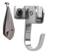 Ganci Inossidabili - Appendiutensili Da Cucina - Organizzatore Ganci Girevole 180,360 Gradi per Parete Bagno Cucina Ottimizzazione Spazio