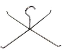 Ganci macellaio a stella Art. 65 in acciaio inox 18/c.