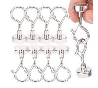 Ganci Magnetici 10 Pezzi Appendino Resistente Con Clip Per Cabina Nave Da