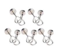 Ganci Magnetici 10 Pezzi Appendino Resistente Con Clip Per Cabina Nave Da