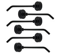 Ganci magnetici 6 pezzi 2, 8x0, 8 Minima luce 45° Angolo retto Ganci magnetici forti per frigorifero, cabina, forno a microonde Magnete per frigorifero