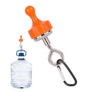 Ganci magnetici ad alta resistenza, gancio robusto ad uso intenso con moschettone, per campeggio e negozi, per crociera, camper, cucina, bagno, griglia esterna, armadio Tech