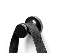Ganci magnetici multiuso, non sono necessari attrezzi, da utilizzare con qualsiasi superficie ferrosa o dischi in acciaio con retro adesivo inclusi, perfetti per cappotti, cappelli e borse (confezione