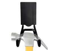 Ganci magnetici - robusta struttura in metallo, gancio per attrezzi con forte adesione, gancio per il montaggio a parete, organizer multiuso | per capanno di garage, officina, giardino, cortile