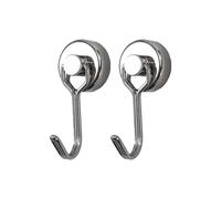 Ganci magnetici tavolo ferro set 2 pezzi Ø 20 mm h 45 mm