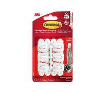 Ganci Mini Bianchi Command™ (Confezione 6) COM17006