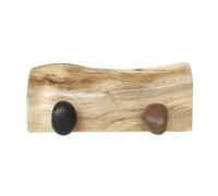 Ganci multiuso per organizer, 2/3/4/5/6 ganci, gancio appendiabiti creativo a forma di sasso, decorativo da parete irregolare, adatto for ingresso, dietro la porta, camera letto, bagno(25cm/9.8in)