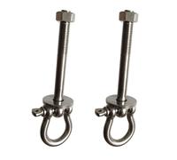 Ganci multiuso resistenti 2 pezzi per squat rack palestra e sedie a dondolo