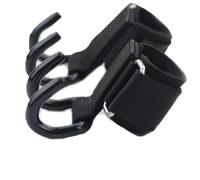 Ganci Palestra Impugnature a gancio for sollevamento pesi con fasce for polsi, cinghia for barra manuale, guanti da palestra for trazioni e fitness per Trazioni(Purple)