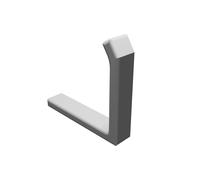 Ganci Parete per Codec Video Lifesize Icon 600 - Set Coppia Staffe