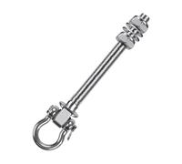 Ganci per amaca per cavalletto, bulloni e viti per di sabbia resistenti | Capacità di carico 680,4 kg Amaca Gancio per Amaca in Legno Cinghia Albero Portico Backpacking Viaggi Indoor Camping