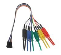 Ganci per Analizzatore, Kit Clip Micro con Fili da 20 CM | Pcb e Schede Madre, Cattura Dati Precisa, Spazi Stretti, Evita Scollegamenti Accidentali