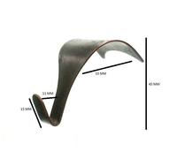 Ganci Per Appendere Moulding A Rete Bronzo Confezione Da 10