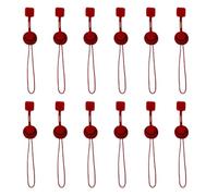 Ganci per appendere ornamenti, confezione da 12 clip riutilizzabili per albero di Natale, forti chiusure regolabili per decorazioni natalizie, per interni ed esterni, di , ghirlande