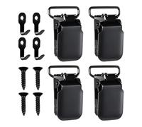 Ganci per arazzi, 4 pezzi clip ad alta resistenza antiscivolo | clip per la visualizzazione di tappeti e moquette - per poster cornici quadri arte tela foto camera da coperte interne