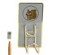 Ganci Per Asciugamani Per Bagni | Supporto A Parete Adesivo | Ganci per Asciugamani da Parete con Design di Animali adatti al Bagno,per Toilette Doccia Lavello Camera da Ufficio Cappotto Chiave