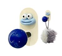 Ganci per asciugamano per il bagno, gancio per asciugamano | Abbastanza da parete decorativi per asciugamani - Appendiabiti rimovibile pesante griglia di stoccaggio del fumetto senza drenaggio per