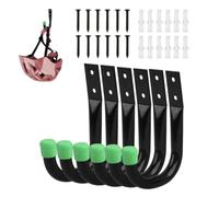 Ganci per attrezzi per parete del garage, ganci per garage 6 ganci utili