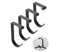 Ganci per bici per garage a soffitto - Heavy Duty 4X8 Garage Storage Rack per appendere al soffitto mensole per biciclette, aggiungere spazio di archiviazione ganci piatti accessori e gancio da parete