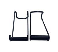 Ganci per bilancieri - Supporto per spotter pesante 2 x per panca | Struttura in ferro resistente per una cassaforte, perfetta per il passaggio del petto e delle spalle. Caratteristiche Peso di 780 g