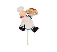 Ganci per borsa da pranzo a forma di chef in stile fumetto appiccicoso da parete carino porta-cucina gancio utilities gancio per-cucina resina parete