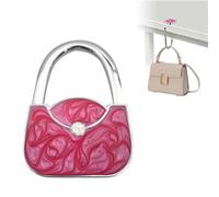 Ganci per Borsa da Tavolo,Gancio Portatile Design Borsa A Mano | Uncino Porta Pochette Da Scrivania - per Superficie del Piano Ufficio Bar Libreria Campeggio Viaggio Armadio Mobiletto Bagno