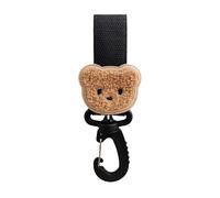 Ganci per borsa per pannolini, cinghia con clip per carrozzina, gancio per carrello per animali domestici, per appendere borse della spesa, borsa leggera e portatile
