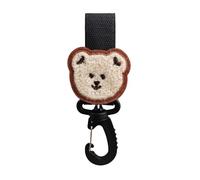 Ganci per borsa per pannolini, cinghia con clip per carrozzina, gancio per carrello per animali domestici, per appendere borse della spesa, borsa leggera e portatile