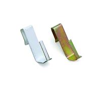 SUPPORTI A GANCIO METALLO BIANCO X BRIS-BRIS 100 PZ
