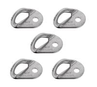 Ganci per bulloni a punto di ancoraggio in acciaio inossidabile 5 pezzi 10mm