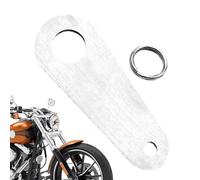 Ganci per campanelli da guida Luck per motociclisti, ganci per campanelli per motori e anelli divisi - moto o e portachiavi - Portachiavi per moto adatto a qualsiasi campanello