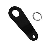 Ganci per campanelli da guida Luck per motociclisti, ganci per campanelli per motori e anelli divisi - per motociclisti o per da uomo e portachiavi - Portachiavi per moto adatto a qualsiasi