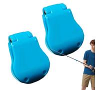 Ganci per Canna da | 2 Pezzi Custodie Protezione Per Canne,Clip Portatili per Legacci da in Auto Uomini Escursioni in Barca All'aperto