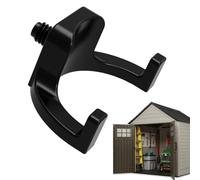 Ganci per capanno, ganci per garage, accessori per appendere oggetti da parete, scientifica industriale, casa, giardino, patio,
