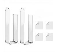 ganci per cappelli da parete in acrilico, organizer per baseball, supporto multiuso, per berretto, grucce C