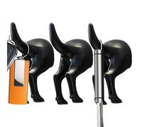 Ganci per coda di cane cappello cappotto chiave appendiabiti da parete supporto guinzaglio cane supporto per guinzaglio da parete | supporto per guinzaglio per cane da parete | Gancio adesivo per coda